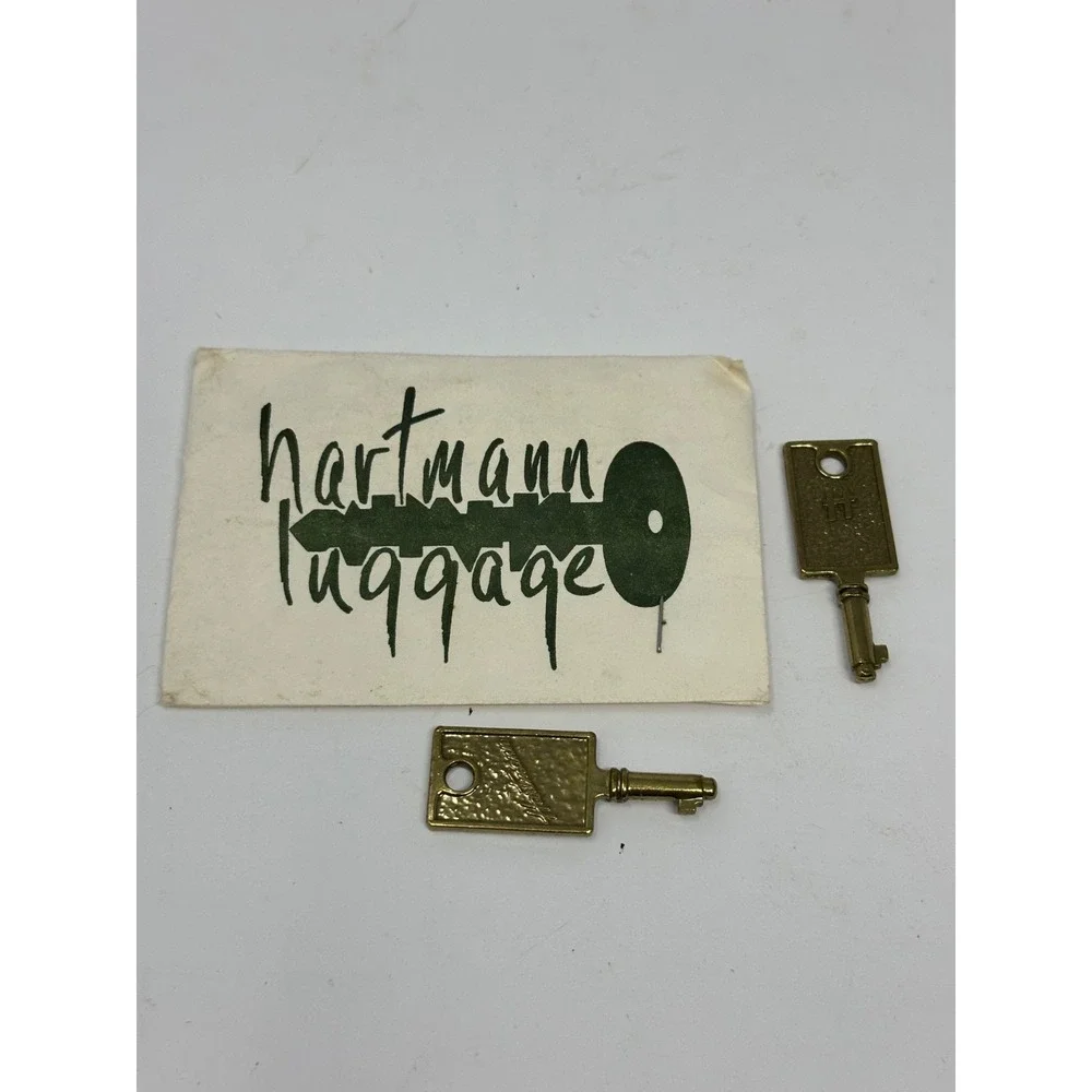 Vintage Pair of Hartmann Luggage Keys Unused